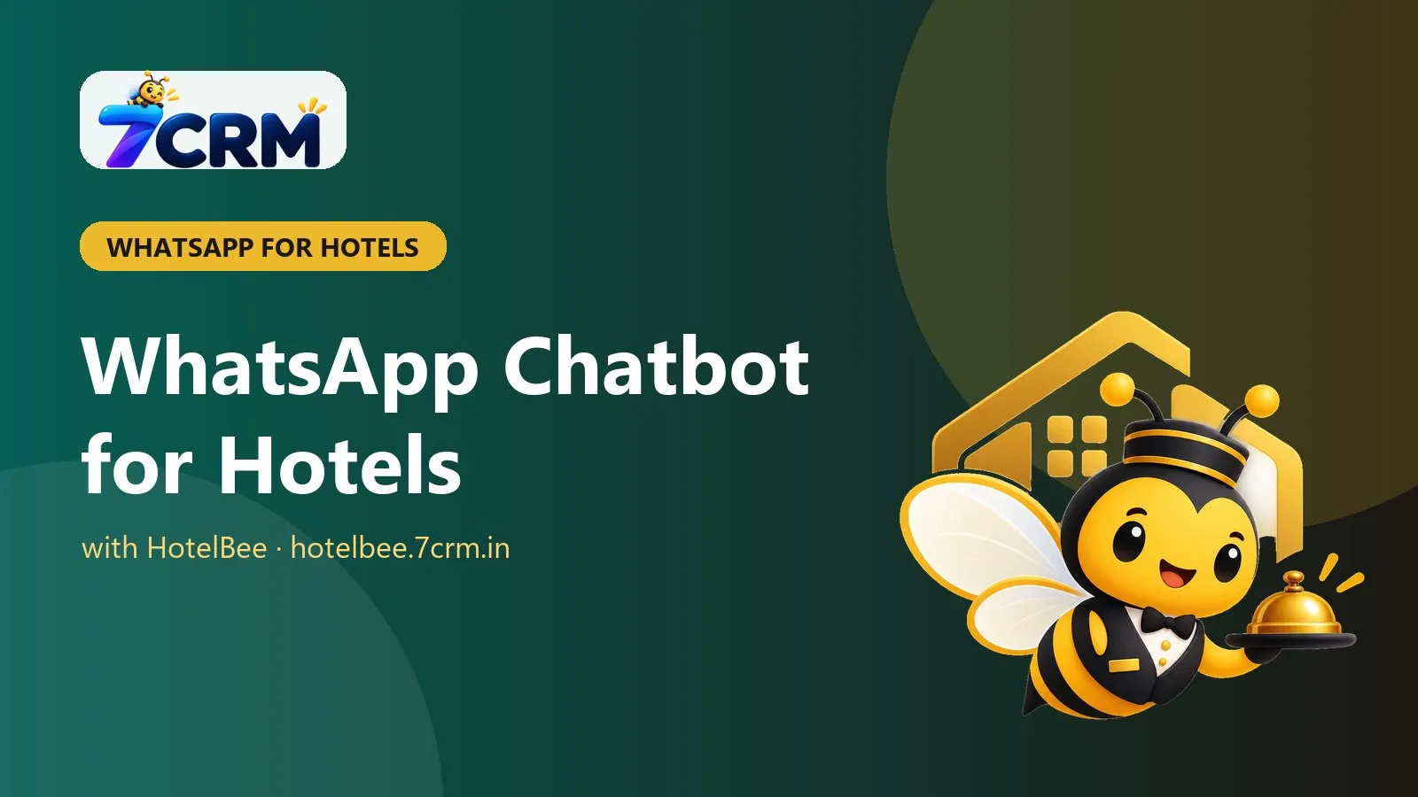 HotelBee answering a hotel room enquiry on WhatsApp
